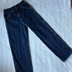 Women’s Dark Rinse Blue Jeans